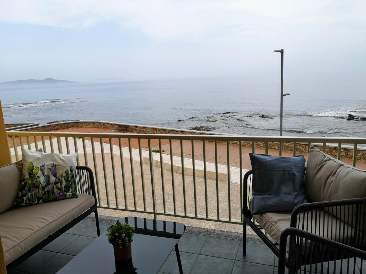 桑塔露琪亚Casa Con Terrazza Fronte Mare别墅 外观 照片
