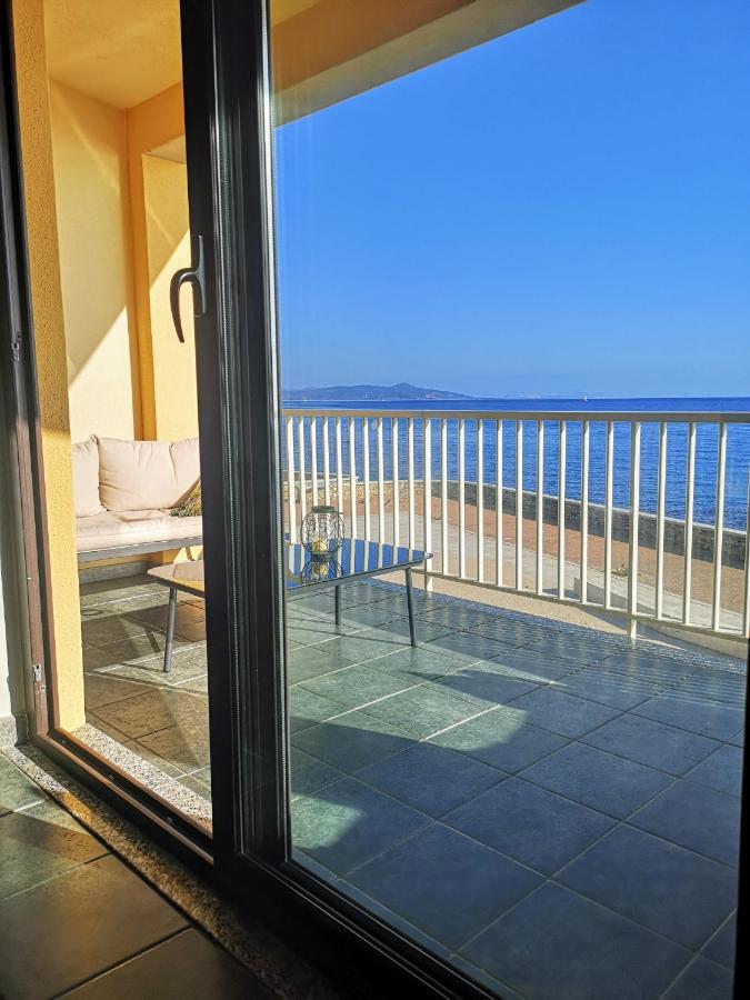 桑塔露琪亚Casa Con Terrazza Fronte Mare别墅 外观 照片