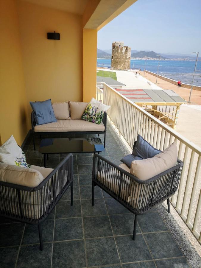 桑塔露琪亚Casa Con Terrazza Fronte Mare别墅 外观 照片